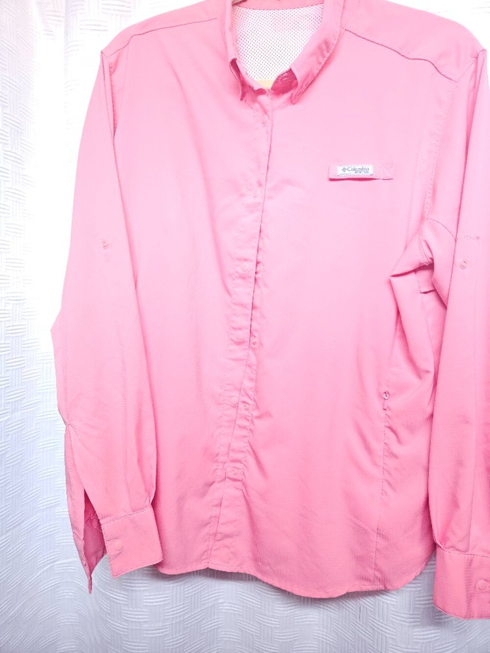 Columbia Women's Long Sleeve shirt, XXL (no tag), pink